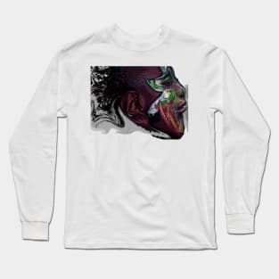 Face Painting Long Sleeve T-Shirt